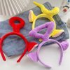 PHQOORYTH Womens Headbands Ears Fashion Headwear Cut Hairband Hair Costume Accessories for Adult Halloween Cosplay Party Decorations