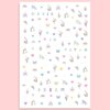 xo, Fetti Kids Unicorn Nail Stickers - 524 Decals | Birthday Girl Party Favors, DIY Home Activity, Gift, Cute Nail Transfer, Rainbow, Butterfly, Easter Basket
