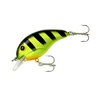 BANDIT LURES Crankbait Series 100 200 & 300 Bass Fishing Lures, Chartreuse Black Stripes, Series 100 (Dives to 5') (BDT106)