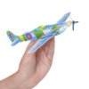 Bedwina Glider Planes Bulk - Pack of 36-8 Inch Bomber Airplane Gliders for Kids, Foam Birthday Party Favor Kits and Prize Reward Toys