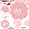 Geyoga 120 Sheets 70s Pink Disco Party Napkins Stylish Disposable 80s 90s Party Supplies Disco Ball Napkins Paper for Engagement Birthday Graduation Baby Shower Bachelorette Hip Hop Party Decorations