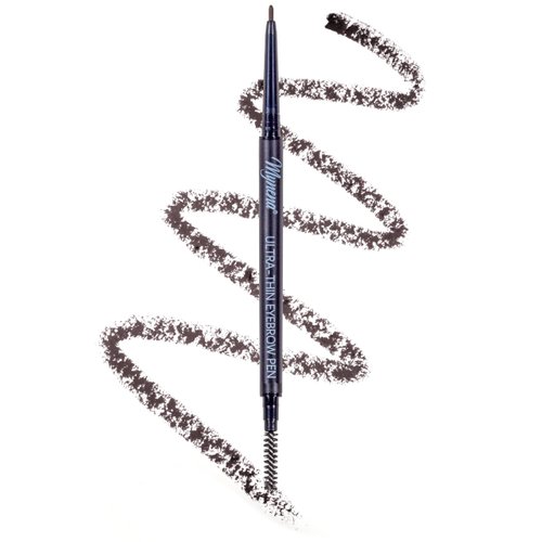 Micro Slim Brow Pencil | Waterproof, Precision Brow Definer | 1.5mm Smooth Glide | Medium Brown