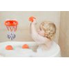 BRITENWAY Bath Toys - Bathtub Basketball Hoop for Kids w/ 3 Balls - BPA Free Plastic Toddler Bath Toys for Boys & Girls - Easy to Set Up Basketball Shooting Game w/Suctions Cups for Flat Surface