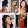 Zurffiy Crochet Wig Cap for Crochet Braids Braided Wig Cap for Women Full Double Lace Braid Wigs Cap with Baby Hair Sew In Crochet Braids Hair Crochet Cap(68 Sections)