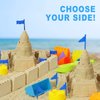 TOY Life Beach Toys for Kids Ages 4-8, Sand Toys for Toddlers 1-3, Beach Toys for Toddlers 1-3, Kids Beach Toys for Kids Ages 8-12, Sandbox Toys, Sand Castle Building Kit, Sand Toys for Kids Ages 4-8