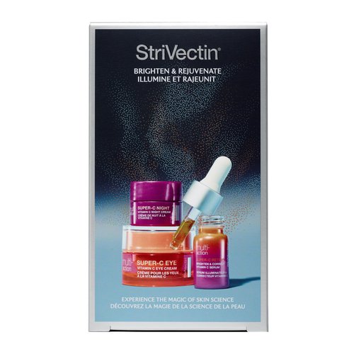 StriVectin Super-C Multi-Action Trio Kit, Brighten & Rejuvenate, Vitamin C Super Charged Holiday Set