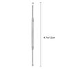 Steel Ear Pick Earwax Remover Spoon Ear Scraper Scratcher Ear Cleaner with Storage Box, 304 Stainless
