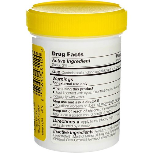 Sulfur-8 Original Hair & Scalp Conditioner 4oz Jar (2 Pack)