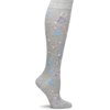 Nurse Mates Women's Cashmere Compression Socks 10-15 mm/Hg (Stethoscope)