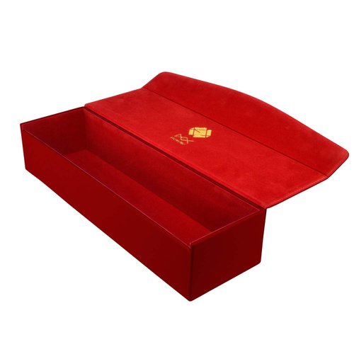 Dex Protection Supreme One Row Deck Box | 1,000 Card Capacity | Suede Lined Interior | Wood Exterior