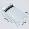 Arc Lash Tiles for Lash Extension, Clear Glass Lash Trays, Lash Pallet for Lash Extensions, Eyelash Extension Crystal Pallet Lash Holder Tray, 1 Pack