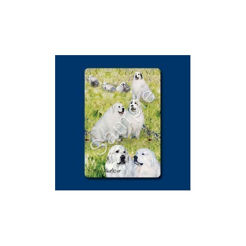 Great Pyrenees Dog Playing Cards - Artwork by Ruth Maystead