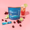 Nello Supercalm Drink Mix - Ashwagandha KSM 66, Magnesium Glycinate & L-Theanine Supplement - Ashwagandha Root Extract - Focus and Relaxation Support (20 Travel Packets) - Cherry Limeade