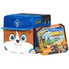 Rubble & Crew Stuffed Animals, Wheeler, 4-Inch Cube-Shaped Plush Toy for Kids Ages 3 and Up