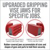 Real Avid Smart-Jaws Multi-Fit Sleeves | Upgraded Vise Jaws | Non-Marring, Heat Resistant Bench Vise Jaws | 9 Different Grooves for Optimal Secure Fit on Variety of Shapes and Sizes