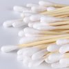 2000 PCs Premium Cotton Swab Natural Cotton Bud Biodegradable Organic Perfect for Ear Wax Removal/Arts & Crafts/Removing Dust & Dirt (200PCs,Pink)