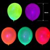 12inch Neon Glow Party Balloons UV Black Light Balloons Glow in the dark Luminous Helium Latex Balloon Birthday Decorations Wedding Glow Party Supplies Blacklight Reactive Fluorescent Balloons (60pcs)