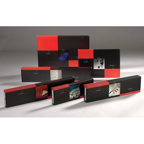 Elephant Hanging Nursery Mobile - 24 Inches - High Quality Plastic - Handmade in Denmark by Flensted