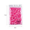 BLINGINBOX Flatback Glass Rhinestones,Neon Gems 1440pcs Non Hotfix Crystal Rhinestones for Nail Crafts Clothes Tumblers Face Makeup,Rose Neon,SS16