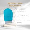 Kalma Glow Bath Glove Body Scrub Exfoliating Glove Dead Skin Remover for Body Gentle for Skin, Teal