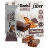 Grab1 "High Fiber" Dairy Free Protein Bars | 9 Grams Fiber | 10 Grams Protein | Almond Bark Flavor (2 Pack - 10 Bars) | Controls Hunger | Low Calorie | Lower Net Carbs | Certified Kosher | Perfect for Snacking