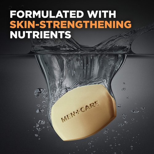 Dove Men+Care Soap Bar For Smooth, Hydrate & Nourishing the Skin - Defense Effectively Washes Away Bacteria, Cream, 3.75 Oz, 6 Count