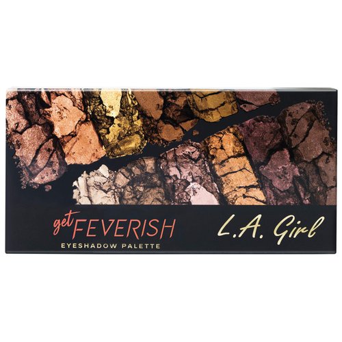 L.A. Girl Fanatic Eyeshadow Palette, Get Feverish, 0.035 Oz.