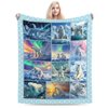 Cute Polar Bear Blanket Cute Polar Bear Fleece Throw Blanket Fuzzy Plush Super Soft Cozy Warm Polar Bear Decor Stuffed Animal Blanket Gifts for Boys Girls Kids Adult Men Women 40"x50"