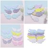 URTERYSER 10pcs Cute Angel Wing Patches Hairpin Creative Accessories Clothing Bags Hair Barrettes Decoration