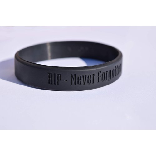 Reminderband Custom Silicone Wristbands | 1/2" Classic | Personalized Rubber Bracelets for Events, Gifts, Fundraisers, Awareness | Choose Quantity