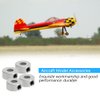 YXQ Plane Landing Gear Wheel Stop 0.12"/3.1mm Wheel Collar for RC Airplane Model Aircraft(30-Pack)
