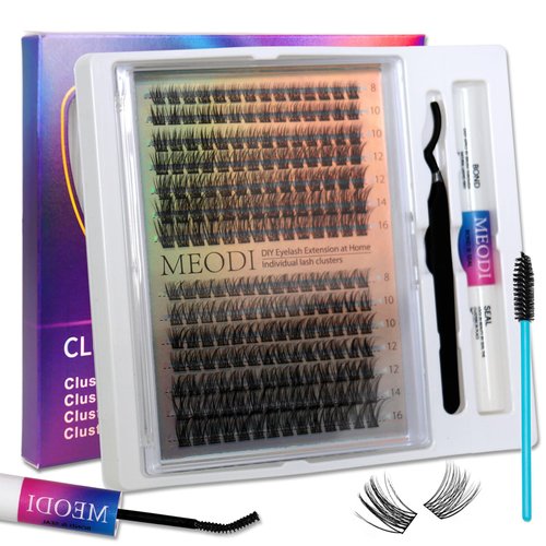 Lash Bond and Seal, Cluster Lash Glue for Lash Clusters Strong Hold and Long Lasting 72 Hours