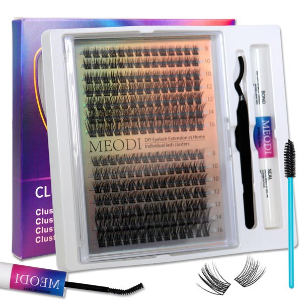 Lash Bond and Seal, Cluster Lash Glue for Lash Clusters Strong Hold and Long Lasting 72 Hours