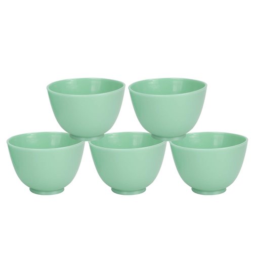 5 Pieces Silicone Bowl Diy Facial Mask Mixing Bowl, Mud Mask and Other Skincare Products Bowl Cosmetic Beauty Tool for Home Salon Spa Face Skin Applicator Bowl