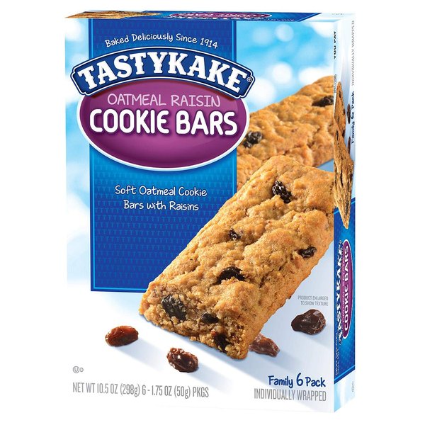 Tastykake: Chocolate Chip Cookie Bars 3 Boxes by N/A