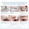 Bliss and Beyond USA | Waterproof Eyebrow Tattoo Stickers. A real hair stroke look. Hair replacement without surgery. Solution for hair loss. Bushy Tinted eyebrow tattoos. (Dramatic Hollywood, Brown)