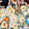 110 PCS Birthday Party Supplies - Disposable Paper Plates Happy Birthday Plates and Napkins for Birthday Party Decorations,Tableware Set for Party Favors - Serves 25 Guests