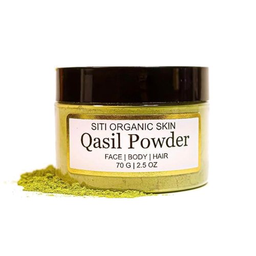 Qasil Powder, Ancient Remedy, Natural Cleanser, Deep cleansing Mask for Hair, Body and Face, Helps with Acne and pimples, Brightens the Skin