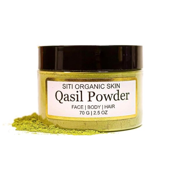 Qasil Powder, Ancient Remedy, Natural Cleanser, Deep cleansing Mask for Hair, Body and Face, Helps with Acne and pimples, Brightens the Skin