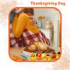 4E's Novelty Thanksgiving Rubber Duckies (12 Pack) Thanksgiving Themed Rubber Ducks Bulk Turkey & Pilgrim Ducks, Thanksgiving Party Favors Supplies for Kids Adults, Table Centerpiece, Bath Toys