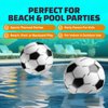Inflatable Soccer Ball (pack Of 12) 16-inch, Soccer Party Favors For Themed Soccer Party Decorations & Soccer Birthday Party Decorations, Soccer Party Supplies & Soccer Goodie Bags & Pool Toys