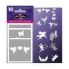 Things with Wings Tattoo Stencil Set for Glitter Tattoos/Kids Tattoos -Dermatologist Tested!