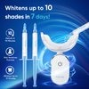 MySmile Teeth Whitening Kit for Sensitive Teeth with LED Light, 10 Min Non-Sensitive Fast Teeth Whitener, 3 Carbamide Peroxide Teeth Whitening Gel, Powerful whitening Formula, Enamel Safe
