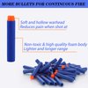 300PCS Refill Darts Bullets Compatible with Nerf Gun Bullets Toy Guns N-Strike Elite 2.0 Series, Laoppoc Premium Foam Bullets Pack for Children Kids Birthday Christmas Role Play Nerf Battle Game Gift