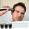 Bedaily Replacement 3Pcs Beard Stubble Blade Guards (3mm 5mm 7mm) with Beard Comb Set Compatible for Phi+lips Norel+co Multigroom Trimmer MG5740 MG5750 MG5760 MG7710 MG7715 MG7720 MG7796 MG9730