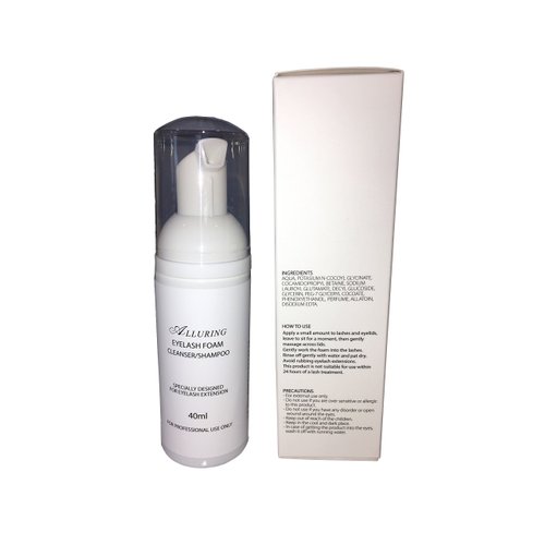 Alluring Eyelash Foam Cleanser for Eyelash Extensions