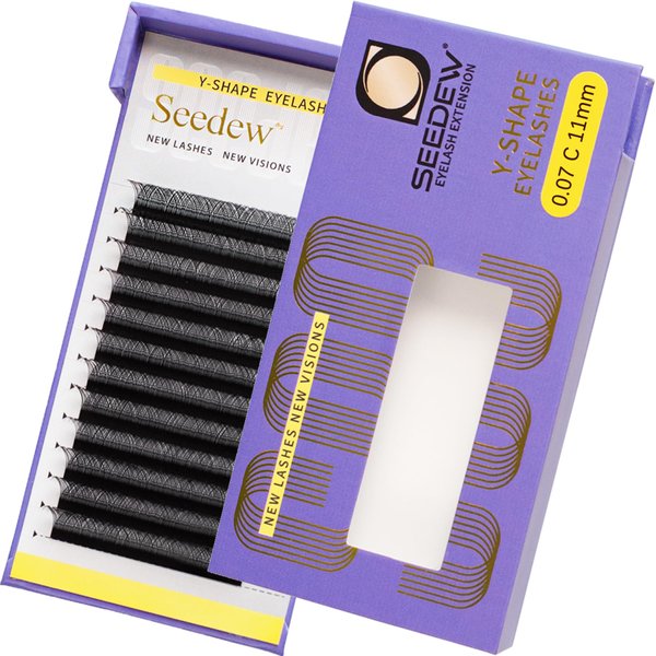 YY Lash Extensions 11mm 0.07mm C Curl