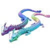 2PCS 3D Printed Chinese Dragon,Dragon Statue,Home Office Decor,Fidget Toys for Autism/ADHD,3D Printed Gift Toy,Fidget Toys, Executive Desk Animal Toys