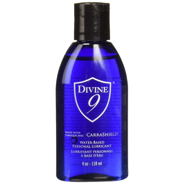 Divine 9 Personal Lubricant made with CarraShield