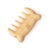TAN MUJIANG Massage hair Comb Handmade Natural Wood Scalp Massage Lucky Tiger